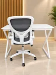 Boss Office Products Double Pedestal Desk and Chair - 2