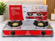 Smartpro Double Burner Steel Gas Stove - 1