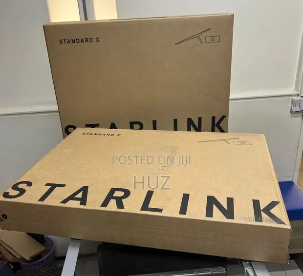 Starlink Standard X Satellite Broadband Kit with WiFi Router - 1