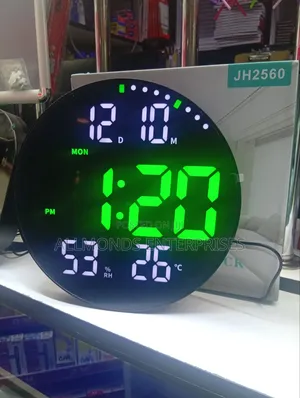 Saumu ya Dijitali ya LED JH2560 na Alarm, Joto, Tarehe, Siku