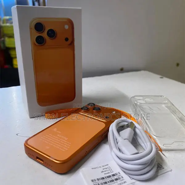 Simu Mpya ya Android i7 Mini 512GB Rangi ya Chungwa - 1
