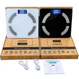 Rechargeable Digital Body Fat Scale (USB Type-C, 180kg)