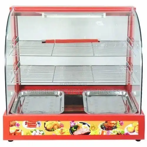 2 Tray Commercial Electric Food Warmer & Display - 1
