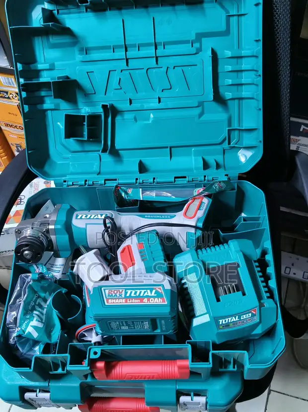 Total 20V Brushless Cordless Angle Grinder - 1