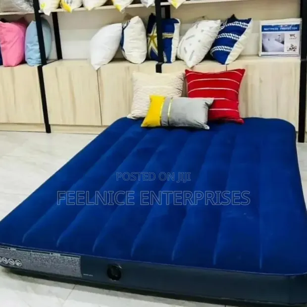 Intex Inflatable Mattress with Free Electric Pump - 1