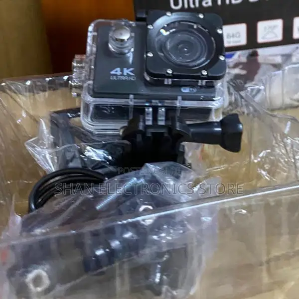 Compact Action Camera X400 4K GoPro kwa Video za Michezo - 1