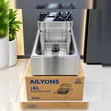 Ailyons 6-Litre Electric Fryer - 1
