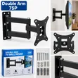 Swivel Double Arm TV Wall Bracket - 2