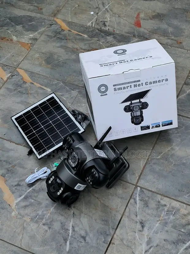 V380 4G Smart CCTV Camera with Solar Charging - 1
