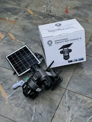 V380 4G Smart CCTV Camera with Solar Charging