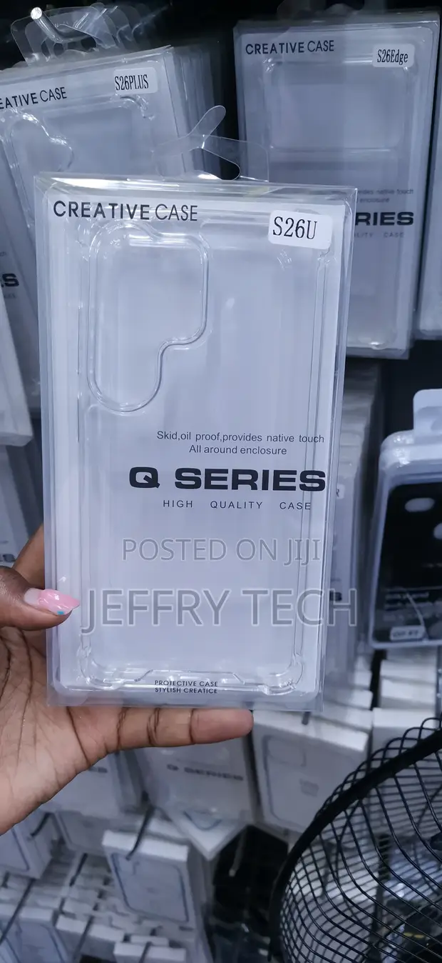 Q Series Crystal-Clear Transparent Case for Samsung Galaxy S26 Ultra - 1