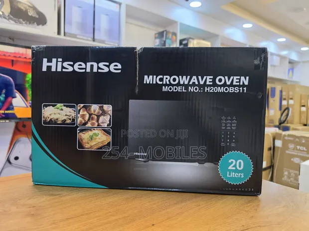 Hisense 20L Microwave Oven Solo - Black - 1