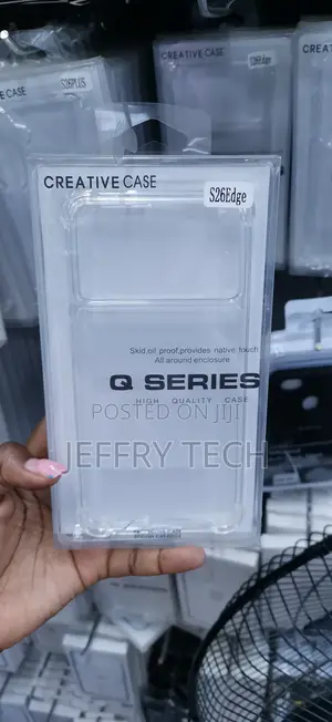 Creative Case Kipochi Chenye Uwazi na Chembamba cha S26Edge