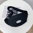 Fanny Pack / Crossbody Waist Travel Bag - Black - 4
