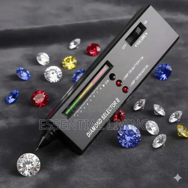 Diamond Selector II Gemstone Tester Pen - LED Audio Alert - 1