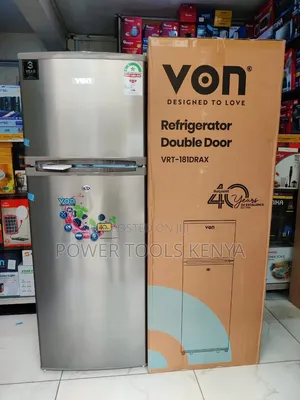 Von Fridge Mlango Mbili 181 Litres Direct Cool