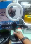 Stand ya Meza ya Ring Light na Vituo 2 vya Simu - 2