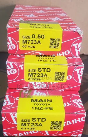 (1NZ-FE) Main Bearing for Toyota Probox, Vitz, Belta & Ractis