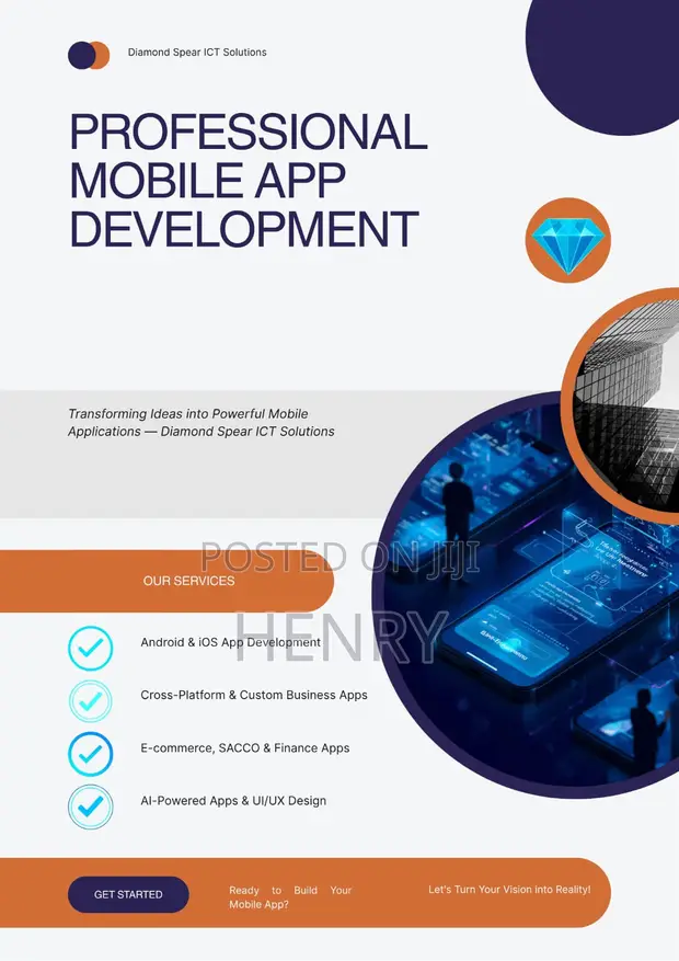 Mobile App Development Services by Diamond Spear ICT Solutions - 1