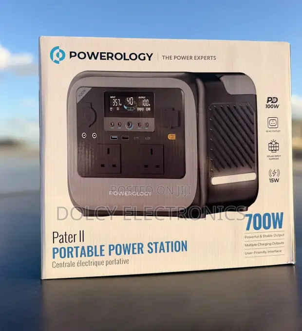 Powerology Pater 2 Portable Power Station 700W - 1