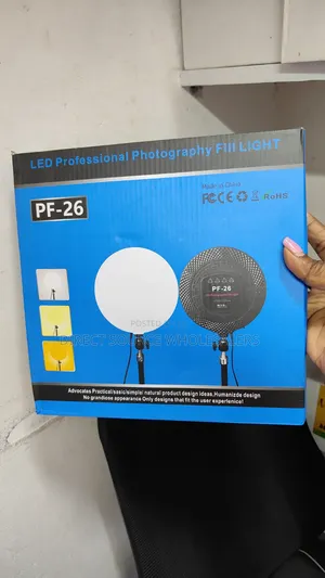 PF-26 Ring Light na Tripod Stand ya 2m