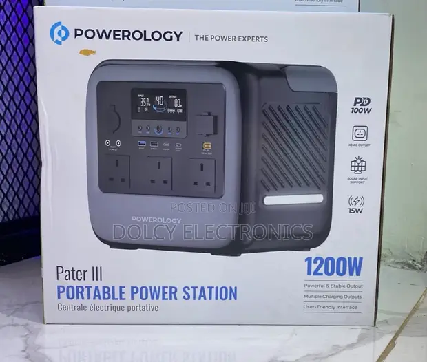 Powerology Pater 3 Portable Power Station 945Wh - 1