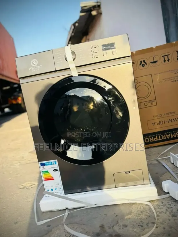 Smart Pro 8kg Front Load Washing Machine - 1
