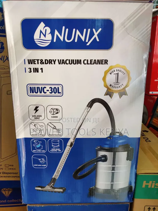 Nunix 30L 3-in-1 Wet & Dry Vacuum Cleaner - 1