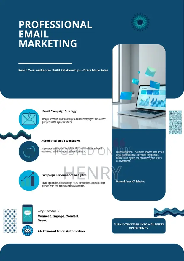 Email Marketing Services by Diamond Spear ICT Solutions - 1
