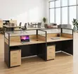 2-Seater Imported Straight Workstation - 2