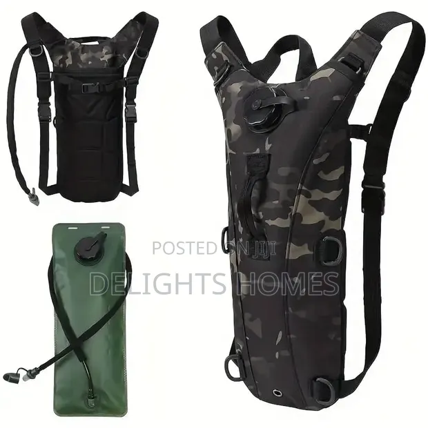 Tactical Hydration Backpack yenye Water Bladder - 1