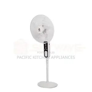 Kennede Rechargeable 18-Inch Stand Fan with LED Light