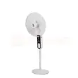 Kennede Rechargeable 18-Inch Stand Fan yenye Mwanga wa LED - 1