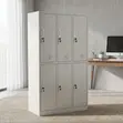 GUCCA FURNITURE 6-Locker Storage Cabinet - 4