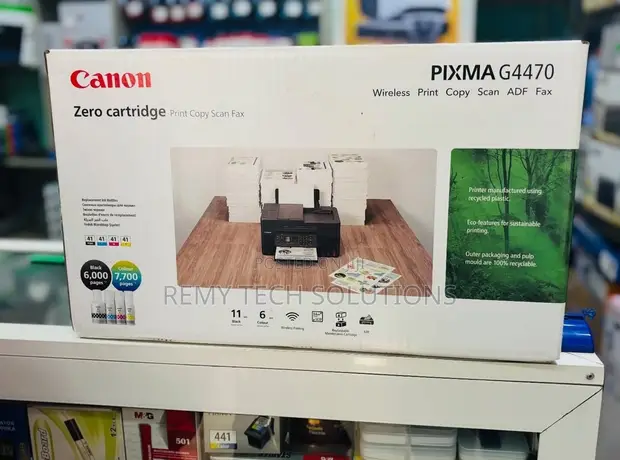 Canon Pixma G4470 All-in-One MegaTank Printer - 1