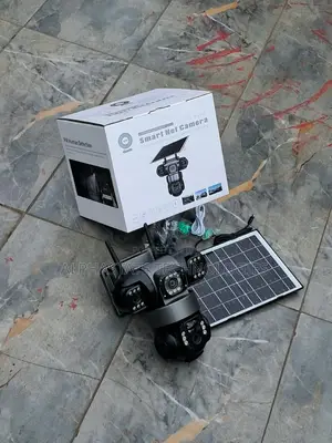 Smart WiFi Solar CCTV Camera (V380 Pro)