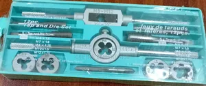 Seti ya Tap na Die ya Mikono 12-Piece