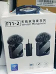 F11-2 Wireless Lavalier Microphone kwa Rekodi Safi - 1
