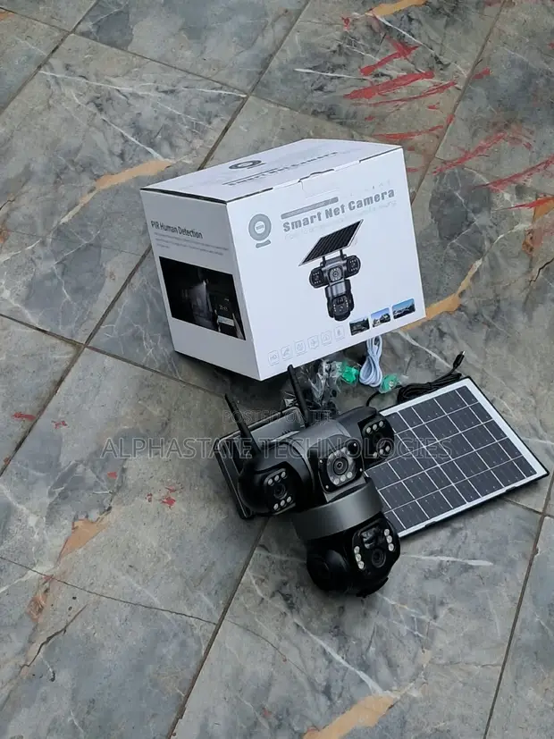 Kamera ya Usalama ya V380 Solar isiyo na Waya ya PTZ - 1
