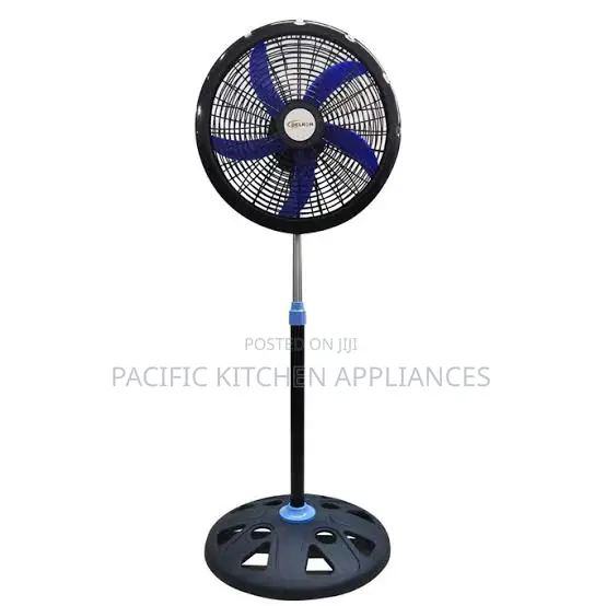 Premier Heavy Duty 18" Stand Fan - Round Base - 1