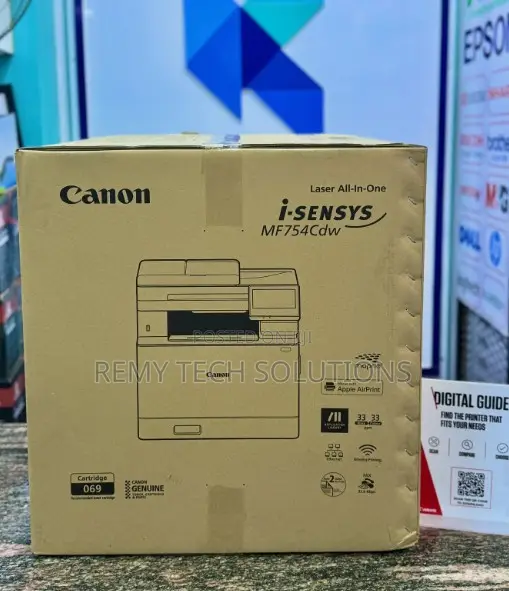 Canon i-SENSYS MF754Cdw II Colour Laser All-In-One Printer - 1