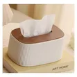 Aesthetic Vertical Striped Tissue Holder - 1