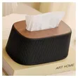Aesthetic Vertical Striped Tissue Holder - 2