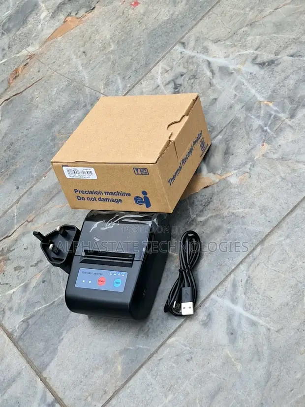 Portable 58mm Bluetooth POS Receipt Printer - 1