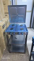 4 Burner Gas Standing Cooker with Shelves - 2