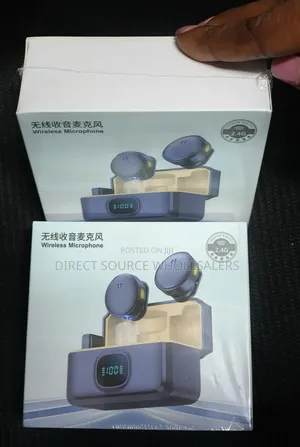 Portable Wireless Lavalier Microphone Kit