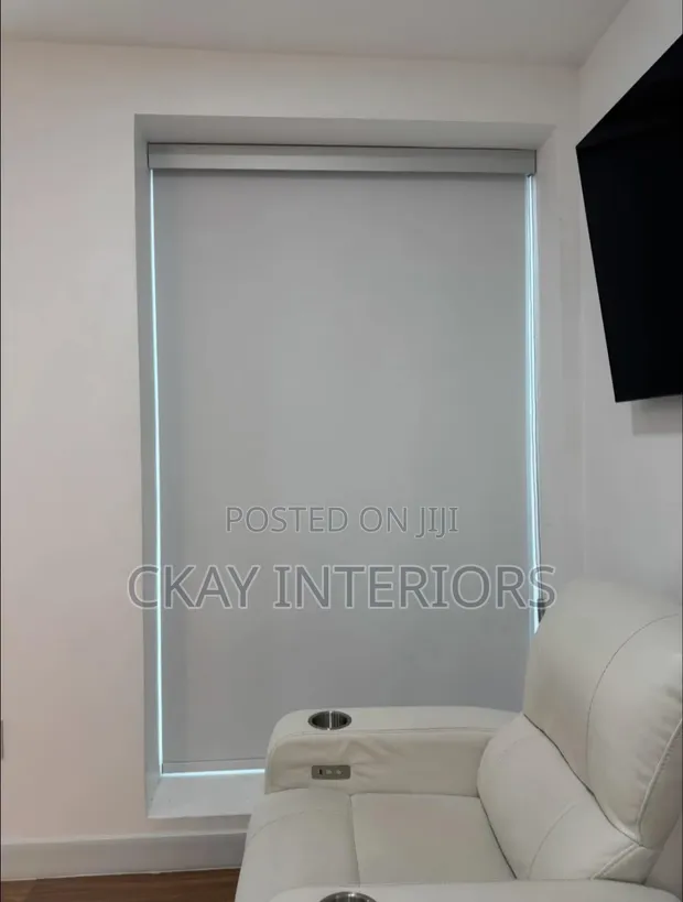 Light Grey Blackout Roller Blinds za Dirisha - 1