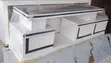 Marble Sheet TV Stand with Drawers - 1