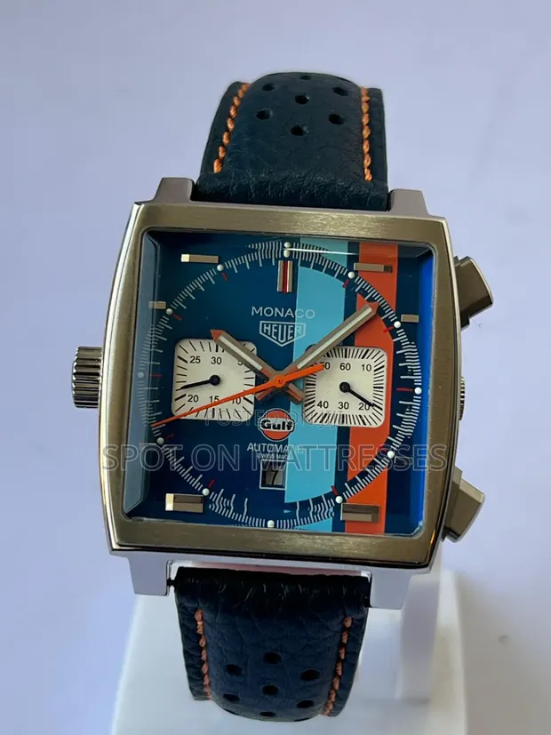 TAG Heuer Monaco Saa ya Kesi ya Mraba ya Kiotomatiki - 1