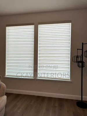 Sleek Windows Horizontal Blinds - White